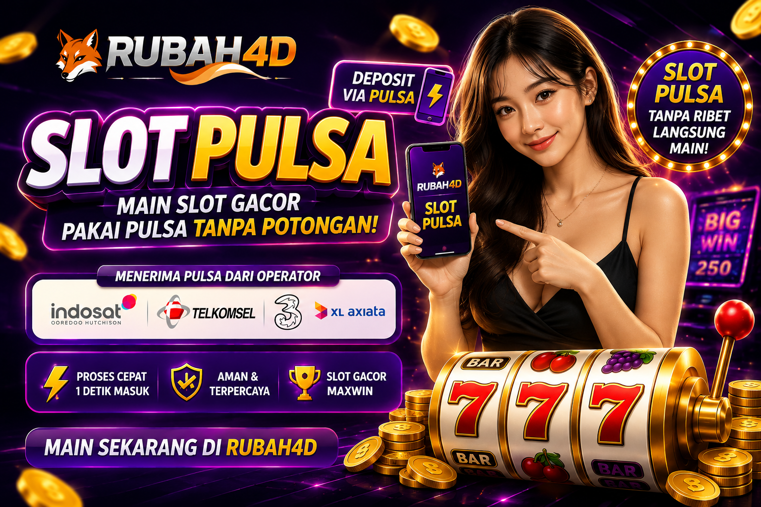 Slot Indosat: Situs Deposit Slot Pulsa Indosat 10rb Tanpa Potongan Terbaru Hari ini